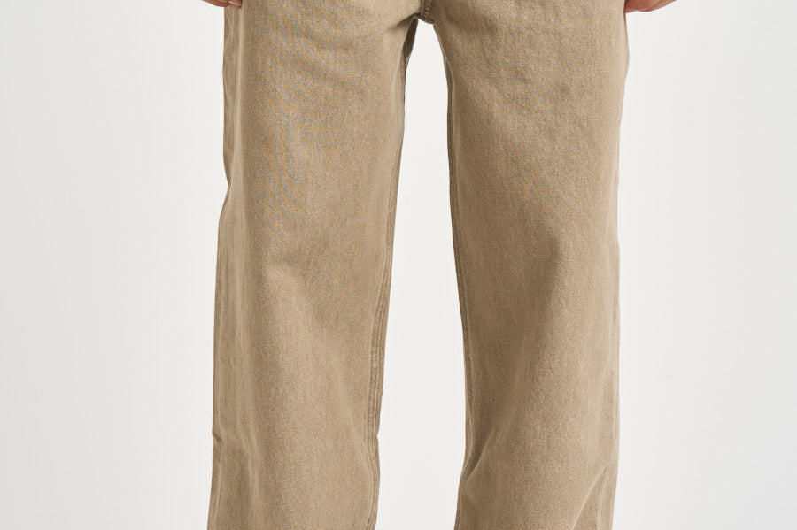 Jeans uomo dritto in denim sabbia BP199 CO307KK DROLE DE MONSIEUR 