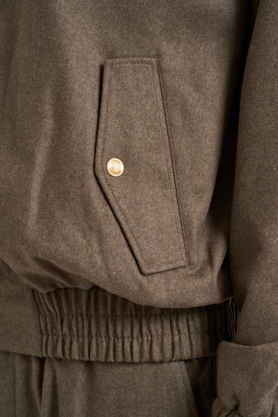 Giubbotto uomo bomber tortora JT234 WV016LBR DROLE DE MONSIEUR 