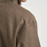 Giubbotto uomo con coulisse marrone JT234 WV016LBR DROLE DE MONSIEUR 