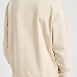 Felpa a polo uomo panna PL132 CO127SD DROLE DE MONSIEUR 