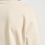 Felpa a polo uomo panna PL132 CO127SD DROLE DE MONSIEUR 