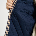 Giacca uomo a quadri beige e blu SH270 CO310BG DROLE DE MONSIEUR 