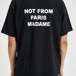 T-shirt uomo girocollo nera TS203 CO002BL DROLE DE MONSIEUR 