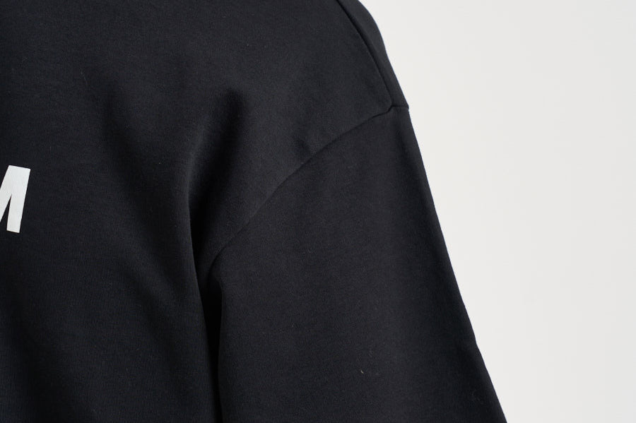 T-shirt uomo girocollo nera TS203 CO002BL DROLE DE MONSIEUR 