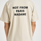 T-shirt uomo girocollo beige TS203 CO002MT DROLE DE MONSIEUR 