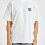 T-shirt uomo girocollo bianca TS203 CO002OPW DROLE DE MONSIEUR 
