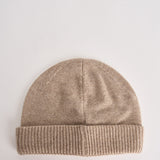 Berretto uomo in cashmere beige EM002697 AF18244O121 EMPORIO ARMANI 