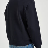 Felpa uomo con zip blu navy EM004536 AF10013UB118 EMPORIO ARMANI 