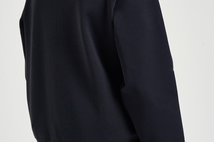 Felpa uomo con zip blu navy EM004536 AF10013UB118 EMPORIO ARMANI 