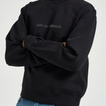 Felpa uomo con logo nera EM004541 AF10013MC540 EMPORIO ARMANI 