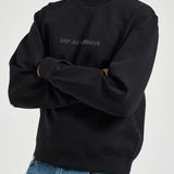 Felpa uomo con logo nera EM004541 AF10013MC540 EMPORIO ARMANI 
