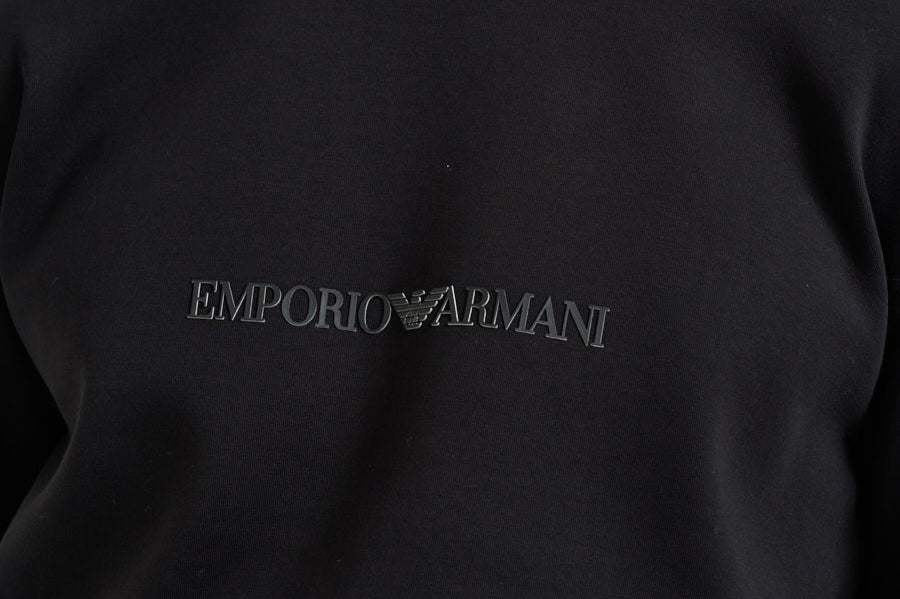 Felpa uomo con logo nera EM004541 AF10013MC540 EMPORIO ARMANI 