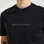 T-shirt uomo girocollo nera EM004583 AF13669MC540 EMPORIO ARMANI 