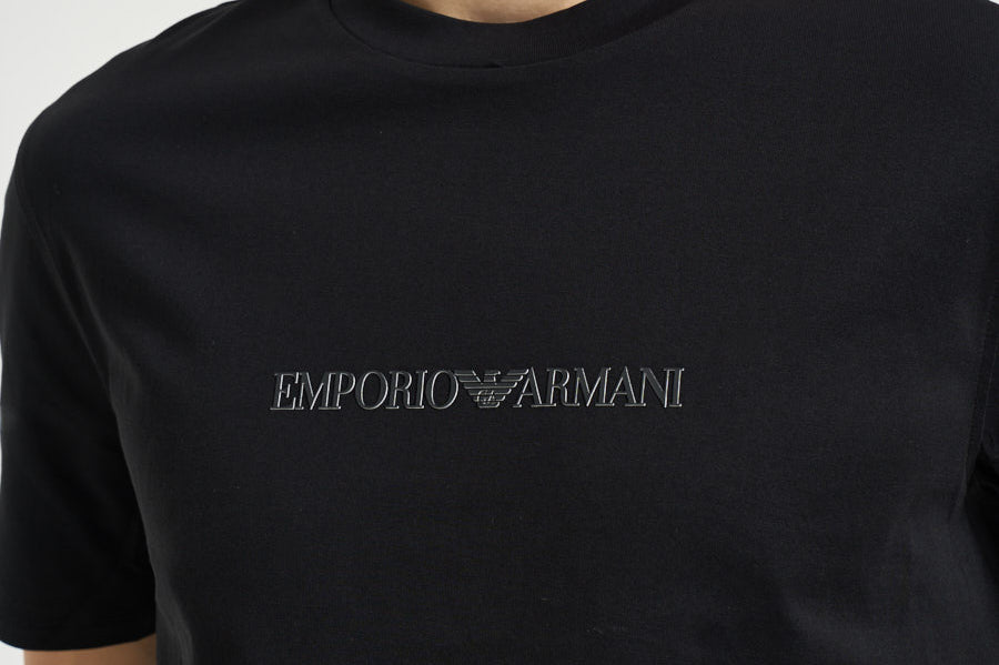 T-shirt uomo girocollo nera EM004583 AF13669MC540 EMPORIO ARMANI 