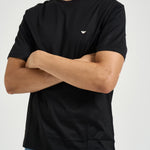 T-shirt uomo con logo nera EM004592 AF13747UC001 EMPORIO ARMANI 