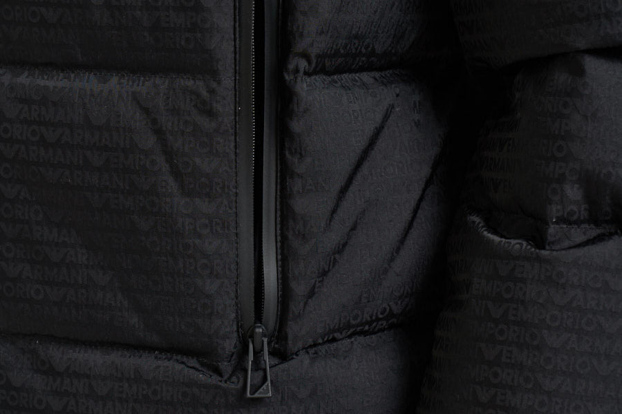 Piumino uomo trapuntato nero EM004954 AF15384UC001 EMPORIO ARMANI 