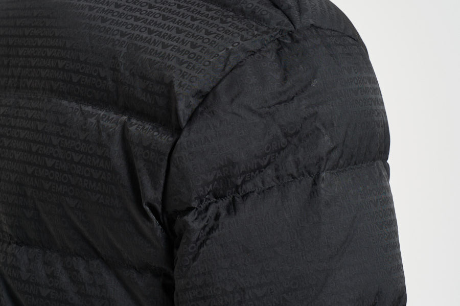Piumino uomo trapuntato nero EM004954 AF15384UC001 EMPORIO ARMANI 