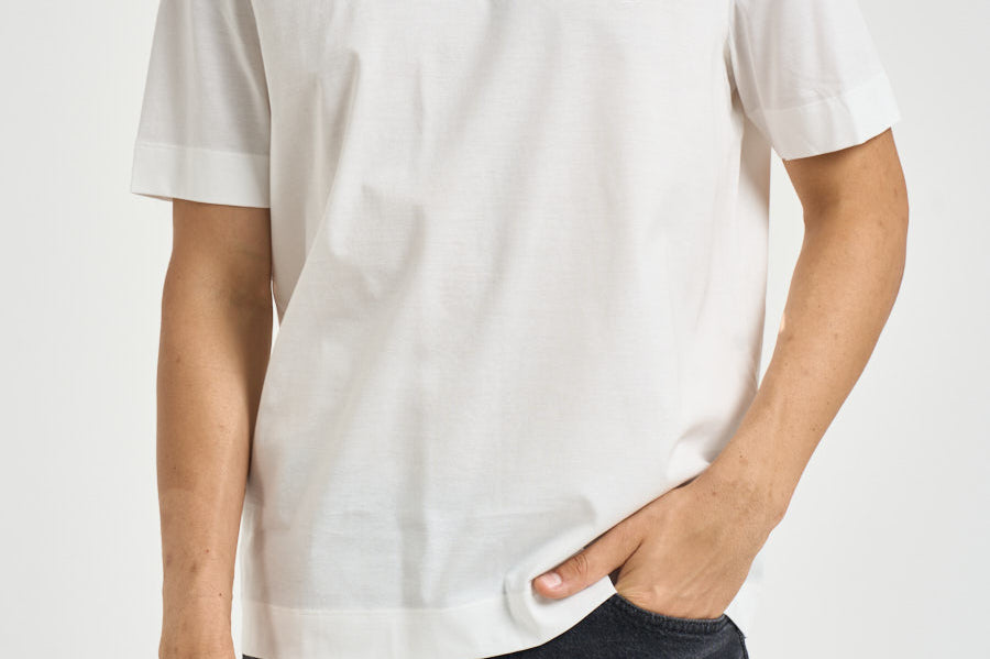 T-shirt uomo regular bianca EM006779 AF28078U0003 EMPORIO ARMANI 
