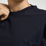 T-shirt uomo a girocollo blu EM006779 AF28078UB118 EMPORIO ARMANI 