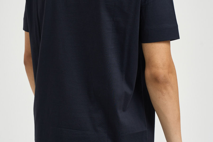 T-shirt uomo a girocollo blu EM006779 AF28078UB118 EMPORIO ARMANI 