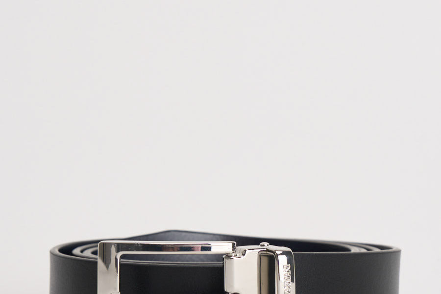 Cintura uomo nera in pelle EM007192 AF29183MC424 EMPORIO ARMANI 