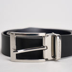 Cintura uomo nera in pelle EM007192 AF29183MC424 EMPORIO ARMANI 