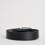 Cintura uomo nera in pelle EM007192 AF29183MC424 EMPORIO ARMANI 