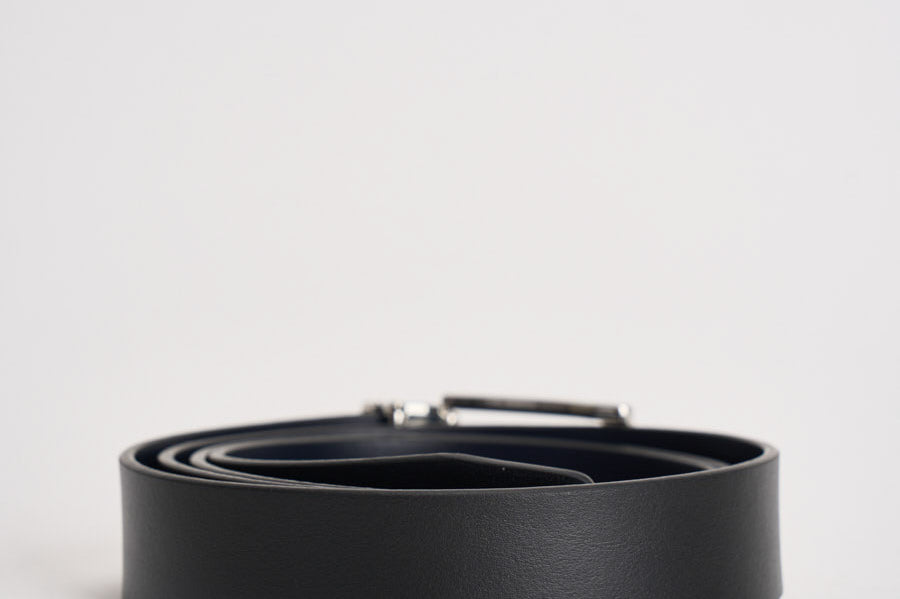 Cintura uomo nera in pelle EM007192 AF29183MC424 EMPORIO ARMANI 
