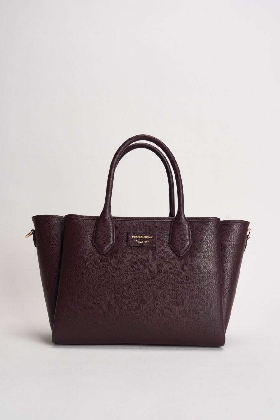 Borsa donna shopper in ecopelle bordeaux EW002329 AF17799M5185 EMPORIO ARMANI 