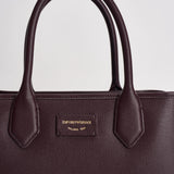 Borsa donna shopper in ecopelle bordeaux EW002329 AF17799M5185 EMPORIO ARMANI 