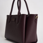 Borsa donna shopper in ecopelle bordeaux EW002329 AF17799M5185 EMPORIO ARMANI 