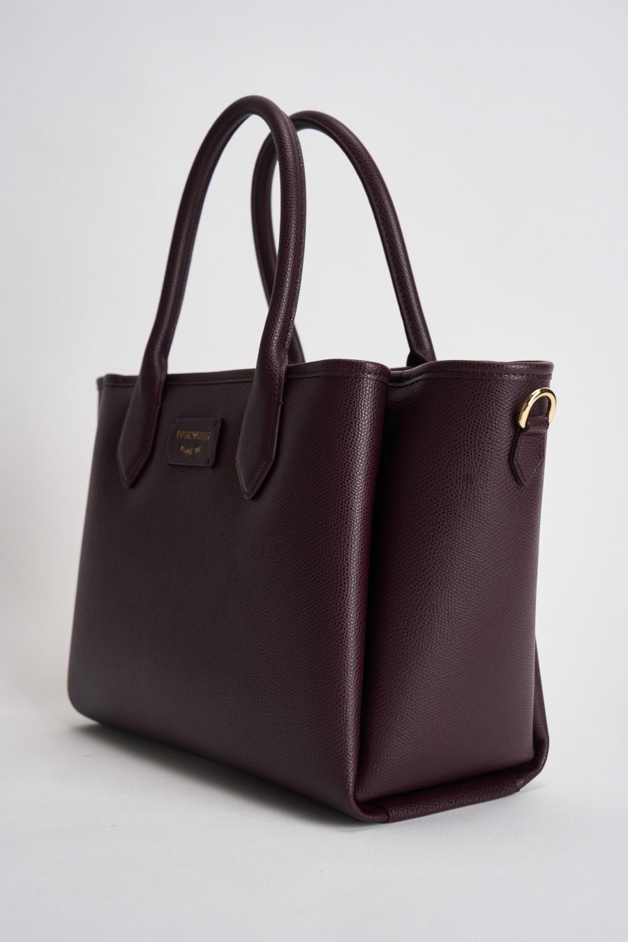 Borsa donna shopper in ecopelle bordeaux EW002329 AF17799M5185 EMPORIO ARMANI 