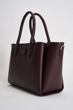 Borsa donna shopper in ecopelle bordeaux EW002329 AF17799M5185 EMPORIO ARMANI 