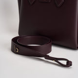 Borsa donna shopper in ecopelle bordeaux EW002329 AF17799M5185 EMPORIO ARMANI 