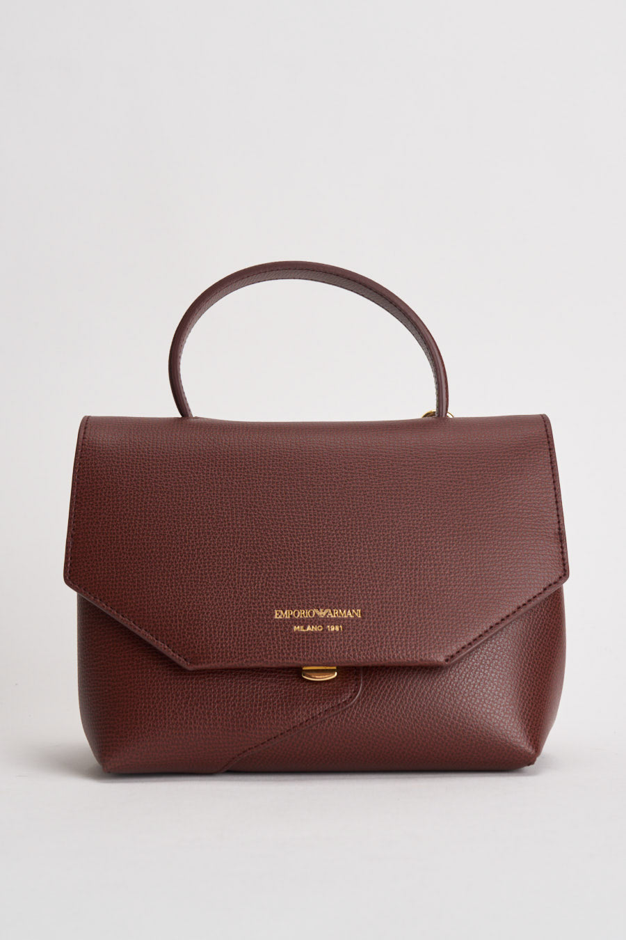 Borsa donna in pelle bordeaux EW005672 AF29459U6017 EMPORIO ARMANI 