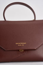 Borsa donna in pelle bordeaux EW005672 AF29459U6017 EMPORIO ARMANI 