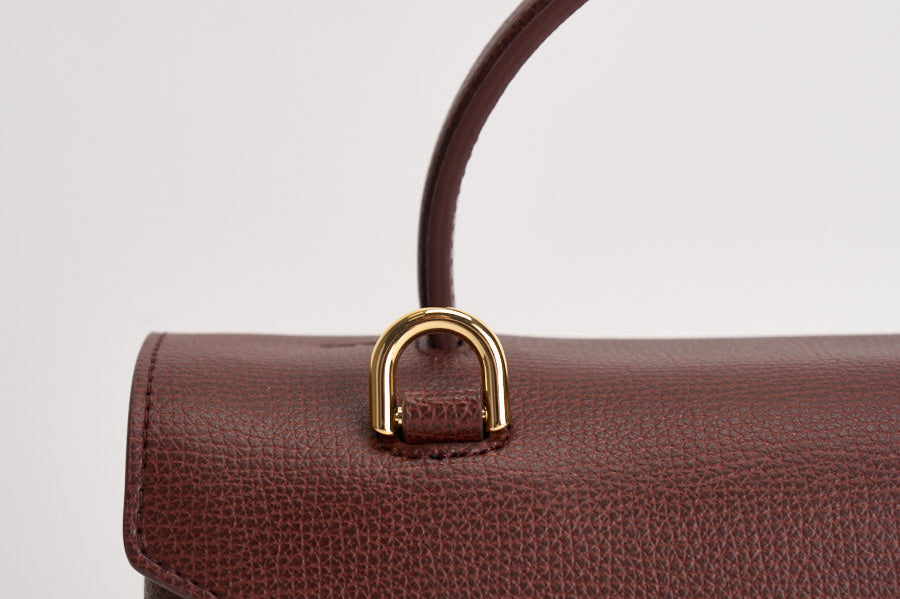 Borsa donna in pelle bordeaux EW005672 AF29459U6017 EMPORIO ARMANI 