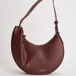 Borsa donna hobo in pelle bordeaux EW005754 AF29459U6017 EMPORIO ARMANI 