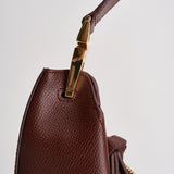 Borsa donna hobo in pelle bordeaux EW005754 AF29459U6017 EMPORIO ARMANI 
