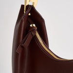 Borsa donna hobo in pelle bordeaux EW005754 AF29459U6017 EMPORIO ARMANI 