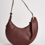Borsa donna hobo in pelle bordeaux EW005754 AF29459U6017 EMPORIO ARMANI 