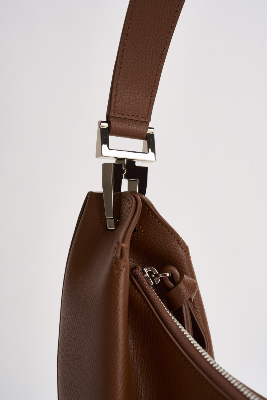 Borsa donna hobo in pelle cammello EW005754 AF29459U6124 EMPORIO ARMANI 