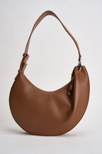 Borsa donna hobo in pelle cammello EW005754 AF29459U6124 EMPORIO ARMANI 