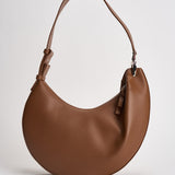 Borsa donna hobo in pelle cammello EW005754 AF29459U6124 EMPORIO ARMANI 