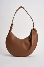 Borsa donna hobo in pelle cammello EW005754 AF29459U6124 EMPORIO ARMANI 