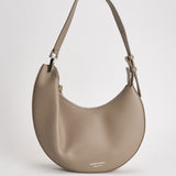 Borsa donna hobo in pelle beige EW005754 AF29459U6168 EMPORIO ARMANI 