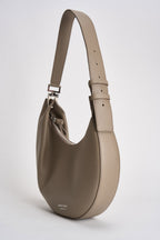 Borsa donna hobo in pelle beige EW005754 AF29459U6168 EMPORIO ARMANI 