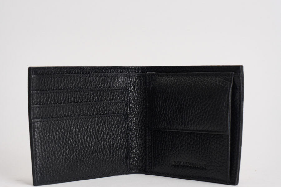 Portafoglio uomo in pelle nero Y4R167 Y068E80001 EMPORIO ARMANI 
