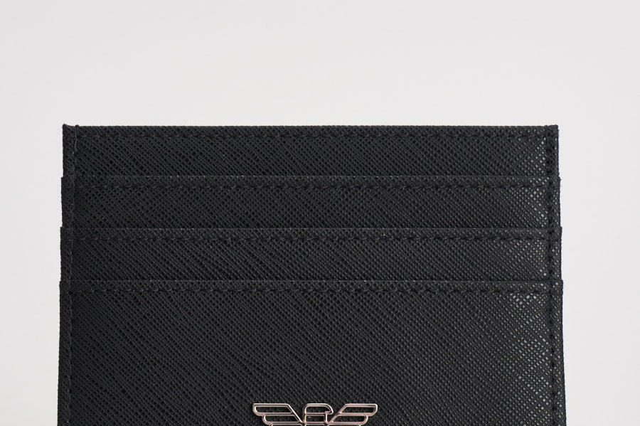 Portacarte uomo in pelle nero Y4R173 Y138E81072 EMPORIO ARMANI 