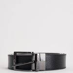 Cintura uomo in pelle nera Y4S195 YLO8J80740 EMPORIO ARMANI 